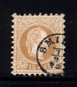 Austria Turkey 1867 Scott #5 used
