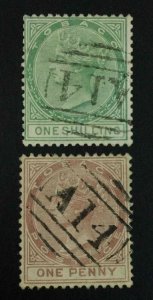 MOMEN: TOBAGO SG #4,9 CROWN CC USED £170 LOT #63561