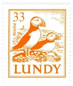 (I.B) Cinderella Collection : Lundy Puffin 33p