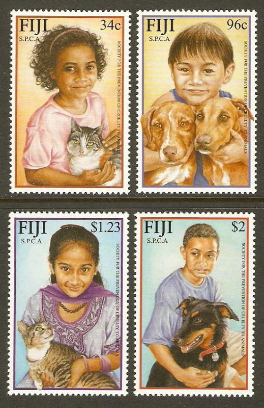 Fiji #915-18 NH SPCA