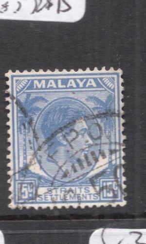 Malaya, Straits Settlements SG 298 FPO Cancel VFU (4ddo)