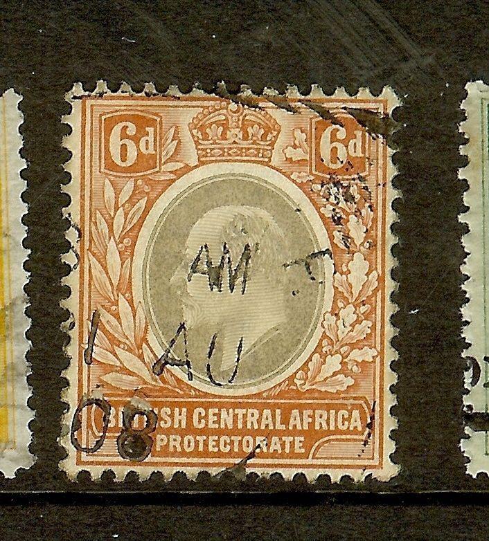 BRITISH CENTRAL AFRICA ARMS (P2306B) KE 6D  SG71  VFU