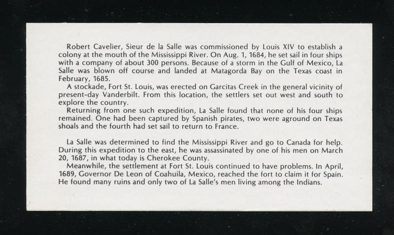 US 1880 HOUPEX 82 Second Flag over Texas France Cvr Houston Phil. Soc. Cachet UA