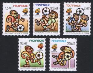 Mozambique World Cup Football Championship 5v SG#946-950 SC#813-817