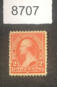 MOMEN: US STAMPS  # 250 MINT OG H LOT #C 8707