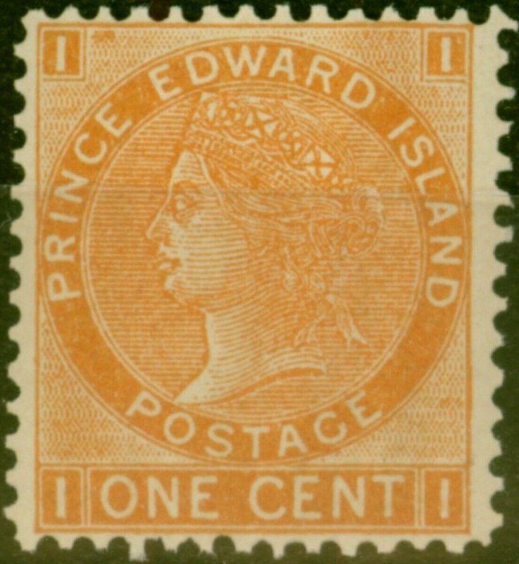 Prince Edward Island 1872 1c Orange SG43 Fine MNH (3) 