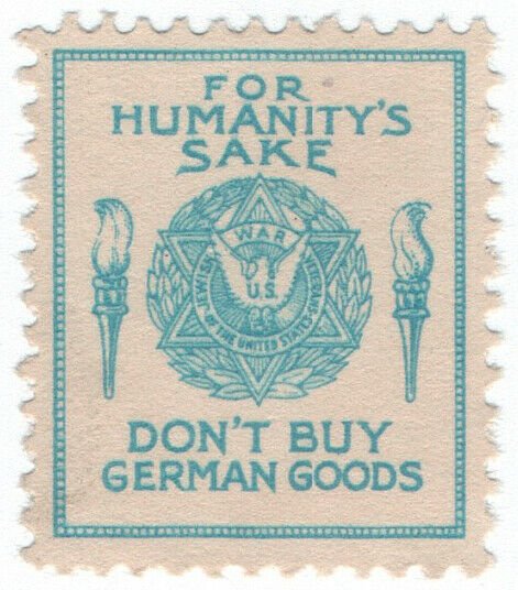 (I.B) US Cinderella : Don't Buy German Goods (Jewish War Veterans)