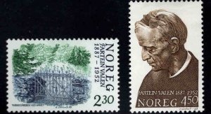 Norway Scott 913-914 MNH** Fartein Valen composer set