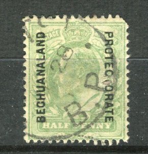 BECHUANALAND; 1903-4 early ED VII issue fine used Shade of 1/2d. value