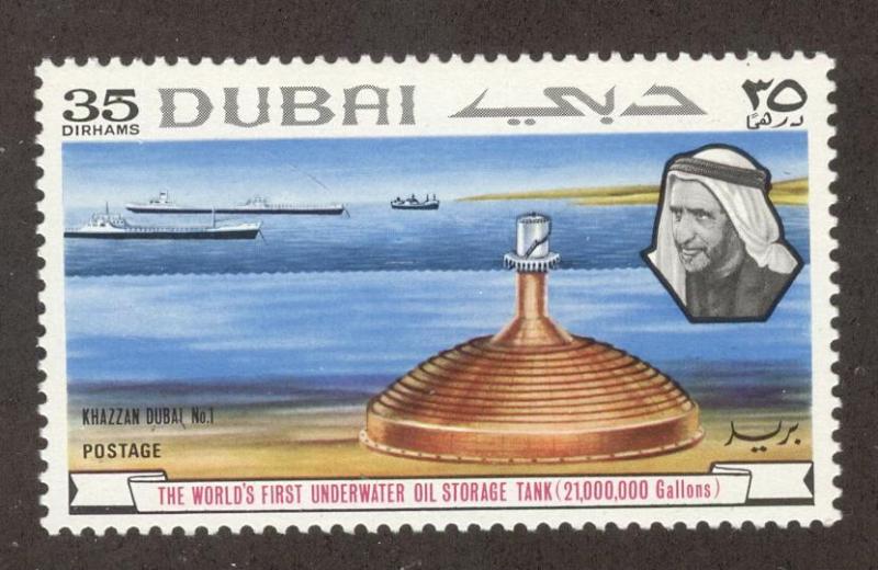 DUBAI SC# 115 VF MNH 1969