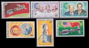 1975 Togo 1110-1115 Joint Apollo-Soyuz space flight. 7,50 €