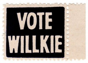 (I.B) US Cinderella : Political Label (Vote Willkie)