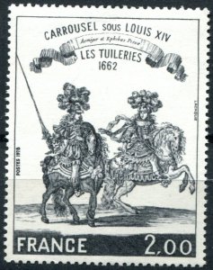 France Sc#1582 MNH, 2f blk, Art (1978)