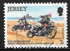 Jersey 231: 7p Motorcycles, used, VF