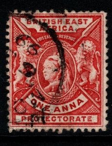 BRITISH EAST AFRICA SG66 1896 1a CARMINE-ROSE FINE USED