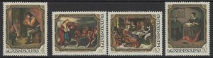 LUXEMBOURG SG1133/6 1984 PAINTINGS MNH