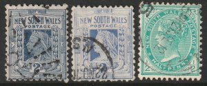 New South Wales 99a, 109, 111 used
