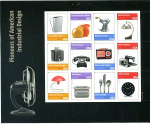 US Scott #4546 Pioneers of American Industrial Design Sheet MNH. Free Shipping.
