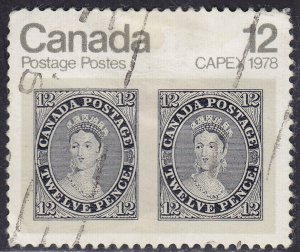 Canada 753 Queen Victoria CAPEX '78 12¢ 1978