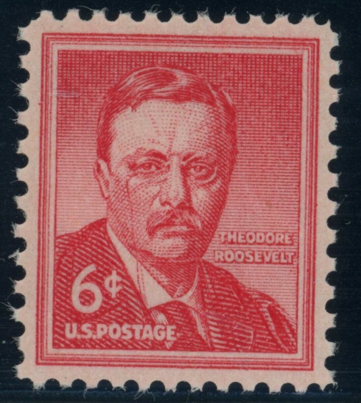 US Stamp #1039a Theodore Roosevelt 6c - PSE Cert - XF 90 - MNH - SMQ $15.00