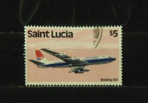 15355   ST LUCIA   Used # 514                       CV$ 6.00