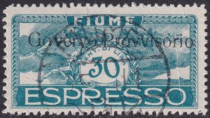 Fiume 1921 Sc E10 express used