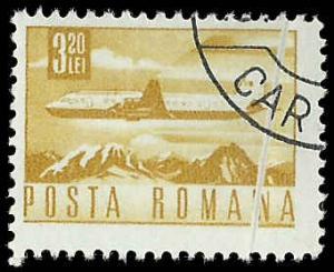 Un Catalouged Romanian stamp With Pre-Printing Paper Fold