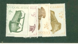 YUGOSLAVIA 1691-4 MNH BIN $1.55