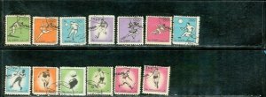 Ajman Olympics , 13 stamps