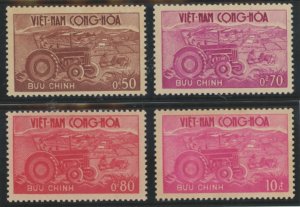 Vietnam/South (Empire/Republic) #150-153 Mint (NH) Single (Complete Set)