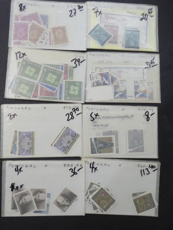 EDW1949SELL : PORTUGAL 1958-1980 Clean VFMNH grouping of all Cplt sets Cat $3392