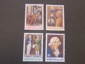 Norfolk Island 1986 Sc 392-4,6 CTO set FU