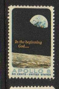 #1371 MNH  6c Apolo 8 Moon Orbit 1969 Issue