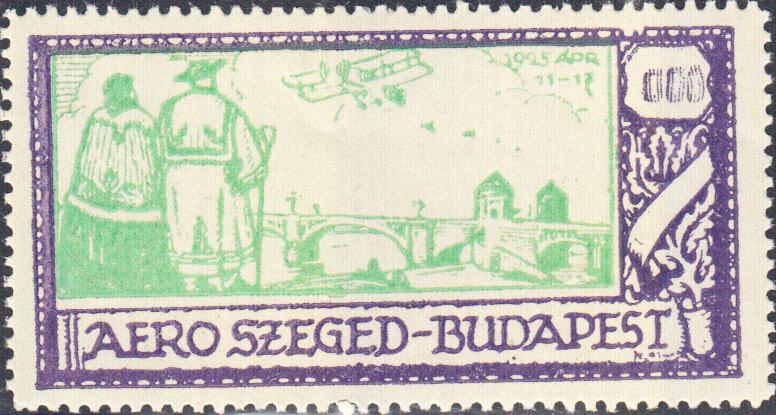 Hungary - Aero Szeged-Budapest 1925