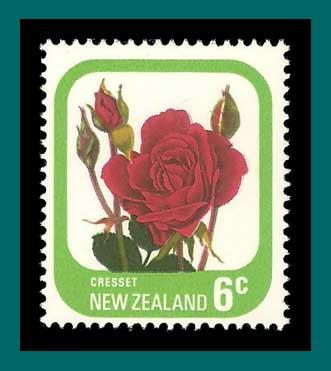 New Zealand 1975 Cresset Rose, 6c MNH  589a,SG1091