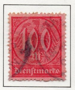 Germany 1922-23 Early Issue Fine Used 100M. NW-100845