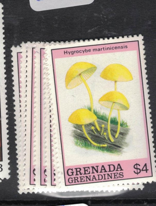 Grenada Grenadines Mushrooms SC 1078-85 MNH (6fdh) 