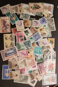 INDONESIA Unused Mint MH and  Used Stamp Lot zz226