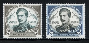 Portugal 871-72 MNH, Centenary of Faculty of Letters Lisbon Univ. Set from 1961.