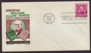 US 960 Harlan Stone 1948 Cachet Craft Pencil FDC