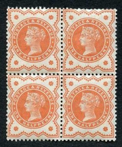 SG197 1/2d Vermilion Jubilee U/M