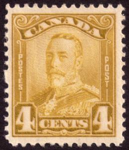 Canada 1929 4c Olive-Bistre SG278 MH