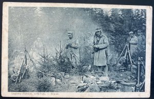 1915 Polish Legion 3rd Battalion KUK FielPost Real Picture Postcard Cover