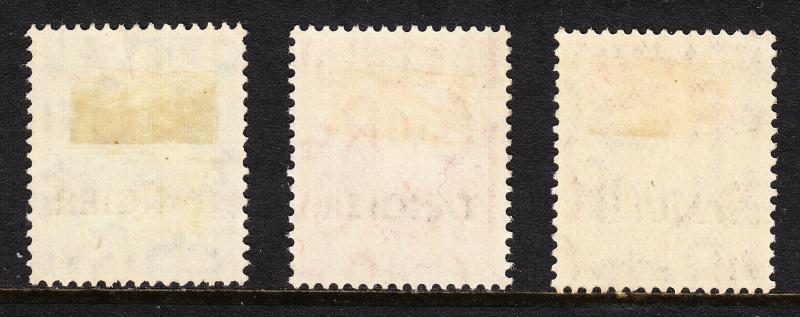 MOROCCO AGENCIES — SCOTT 515-517 — 1937 KGVI SET — MH —SCV $15