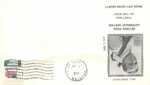 Space Cover, Neil Armstrong Retires from Service