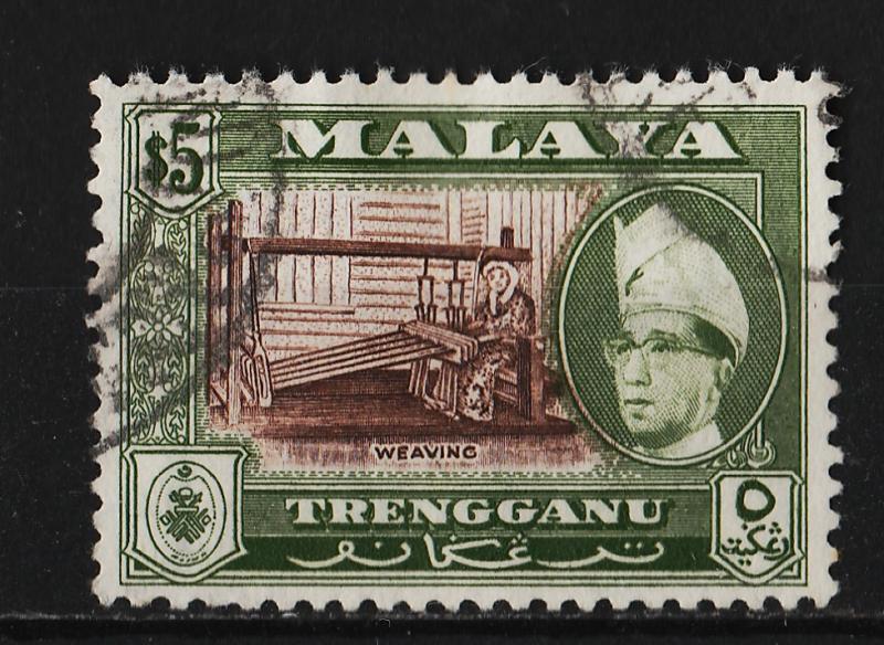 Malaya (Trengganu) 1957/1963 Various Designs 5$ (1/11) USED