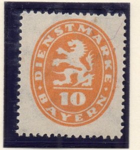 Bayern 1920 Early Issue Fine Mint Hinged 10pf. NW-97450