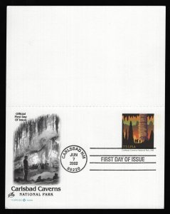 #UY44 23c Carlsbad Caverns, Art Craft-Never Folded H/C **ANY 5=FREE SHIPPING**