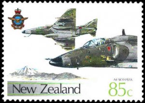 New Zealand #872-875, Complete Set(4), 1987, Military Related, Never Hinged