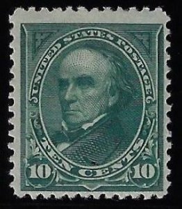 Scott #258 - $250.00 – F/VF-OG-LH – Choice example of this tough stamp.